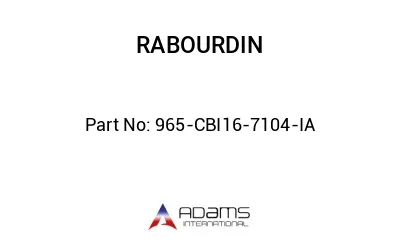 965-CBI16-7104-IA