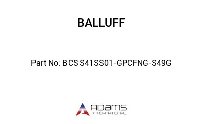 BCS S41SS01-GPCFNG-S49G									