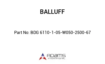 BDG 6110-1-05-W050-2500-67									
