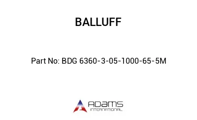 BDG 6360-3-05-1000-65-5M									